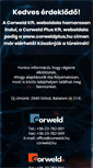 Mobile Screenshot of corweld.hu